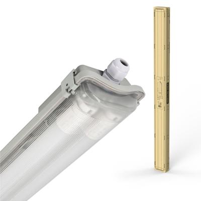 Proventa LED TL dubbel armatuur met 2 buizen 150 cm - Koud wit licht 6500 K - Waterdicht - Complete set