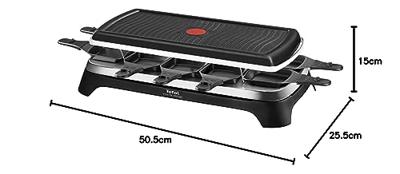 Tefal RE4588 Gourmetset Zwart - thumbnail