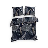Heckett & Lane Heckett & Lane Liba Dekbedovertrek 200x200/220 Oil Black - thumbnail