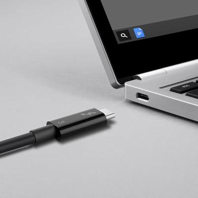 Belkin Thunderbolt 3-kabel (Thunderbolt-kabel van 100 W, USB-C naar USB-C), 0,8 m