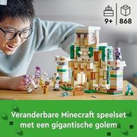 Lego Minecraft 21250 Het IJzergolemfort - thumbnail