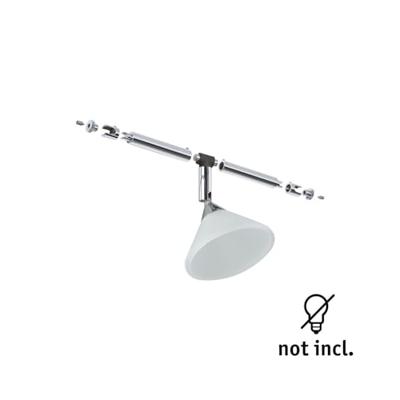 Paulmann Colmar 12V-kabelsysteem lamp Universeel GU4 10 W LED Chroom, Satijn