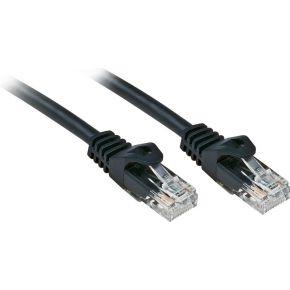 LINDY 48194 RJ45 Netwerkkabel, patchkabel CAT 6 U/UTP 3.00 m Zwart 1 stuk(s)