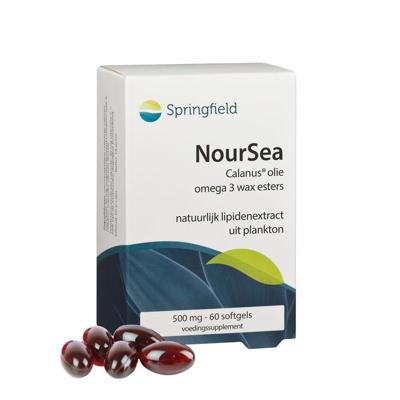 Springfield NourSea calanusolie omega 3 wax esters 60 Softgels