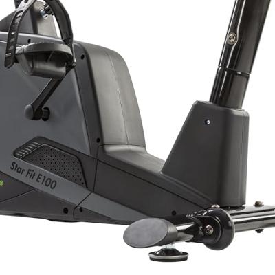Tunturi Star Fit E100 Hometrainer | Fitnessfiets | 21 programma's | 24 weerstandsniveaus | Ergometer | Zwart