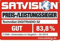 Technisat Digitradio 52 Wekkerradio Zwart - thumbnail