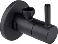 Cornat Hoekstopkraan Noir Rond 1/2 - T3170051 - thumbnail