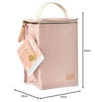 BEABA, Babymaaltijdzakje, geïsoleerd, poederroze - thumbnail