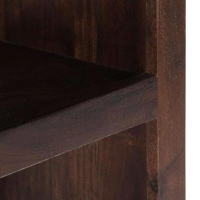 Wandkast 40x30x110 cm massief acaciahout