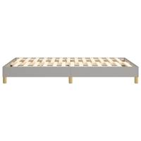 Boxspringframe stof lichtgrijs 120x200 cm - thumbnail