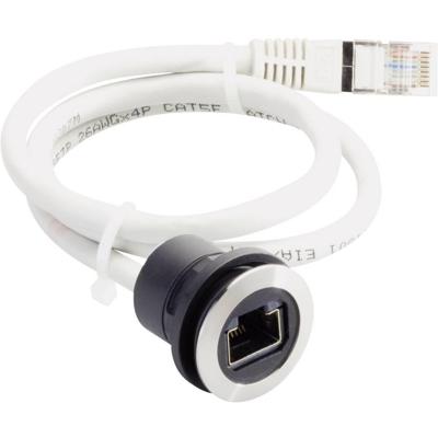 Schlegel RRJVA_RJ45 RJ45-inbouwbus Bus, inbouw, Stekker, recht Aantal polen: 8P8C Zwart, Zilver 1 stuk(s) Schlegel RRJVA_RJ45 RJ45-inbouwbus Bus, inbouw, Stekker, recht Aantal polen: 8P8C Zwart, Zilver 1 stuk(s)