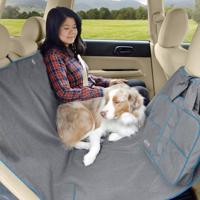 Hondendeken voor de achterbank Hammock Grey - thumbnail