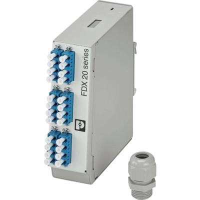Phoenix Contact FOC-FDX20-PP-LCQ6-OSP-PT9 Glasvezel-splitterbox