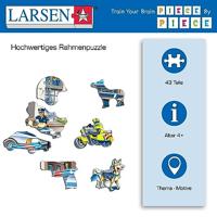Selecta Larsen legpuzzel de politie, 43st. - thumbnail