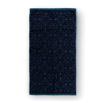 Pip Studio Pip Studio Handdoek Tile de Pip Dark Blue 55x100
