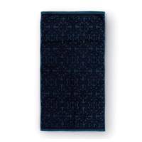 Pip Studio Pip Studio Handdoek Tile de Pip Dark Blue 55x100 - thumbnail
