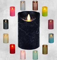 Anna's Collection Stompkaars - LED - donkerblauw - H10 cm - thumbnail