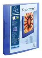 Exacompta Personaliseerbare ringmap Kreacover 2 ringen, 5 geassorteerde kleuren: turkoois, groen, roo... - thumbnail
