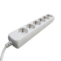 Stekkerdoos 6 voudig randaarde 5 meter 3x1.5mm² - thumbnail