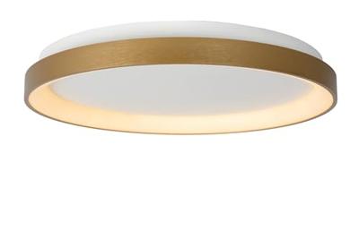 Lucide VIDAL - Plafonnière - Ø 48 cm - LED Dimb. - 1x38W 2700K - Mat Goud / Messing