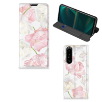Sony Xperia 5 III Smart Cover Lovely Flowers - thumbnail