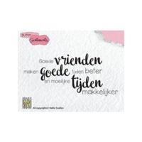 Nellie's Choice • clear stempel nederlands 6 goede vrienden maken…… - thumbnail