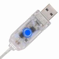 Kerstboom met 240 LED Koud Wit 180 cm Acryl - thumbnail