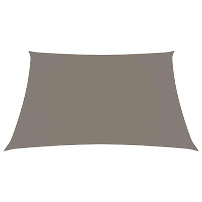 Zonnescherm vierkant 2,5x2,5 m oxford stof taupe Zonnescherm vierkant 2,5x2,5 m oxford stof taupe