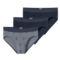 Schiesser 95/5 slips 3-pack blauw - thumbnail