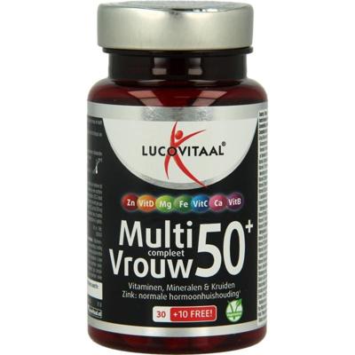 Lucovitaal Multi Vrouw 50+ 40Tabletten Lucovitaal Multi Vrouw 50+ 40Tabletten