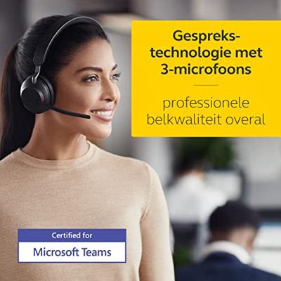 Hoofdtelefoon met microfoon Jabra 26599-899-989 Zwart