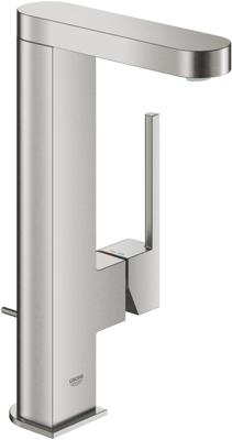 Grohe Plus Wastafelmengkraan Supersteel Grohe Plus Wastafelmengkraan Supersteel