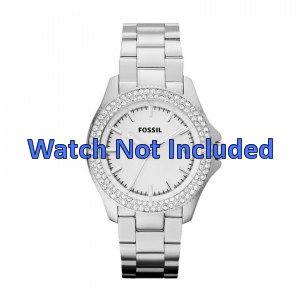 Horlogeband Fossil AM4452 Roestvrij staal (RVS) Staal 18mm Horlogeband Fossil AM4452 Roestvrij staal (RVS) Staal 18mm