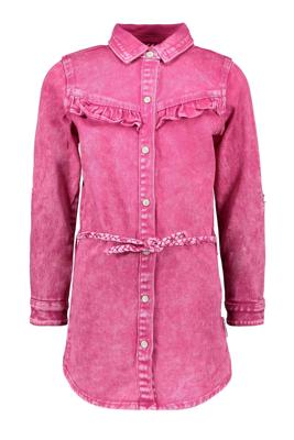B.Nosy Meisjes spijkerjurk - Roze denim