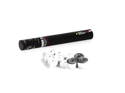 TCM FX Handheld Streamer Cannon 50cm, white/silver TCM FX Handheld Streamer Cannon 50cm, white/silver