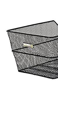 Fietsmand Basil Cento met dragerbevestiging 38 x 24 x 11 cm - zwart Fietsmand Basil Cento met dragerbevestiging 38 x 24 x 11 cm - zwart