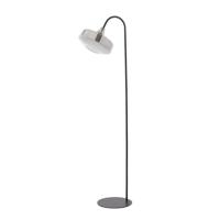 Light & Living Vloerlamp 'Solna' 160cm hoog, kleur Smoke/Mat Zwart - thumbnail