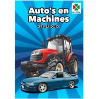 Selecta kleurboek Auto's en Machines - thumbnail