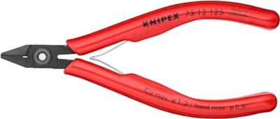 Knipex Zijsnijtang met facet + draadklem 125 mm - 7512125 - thumbnail