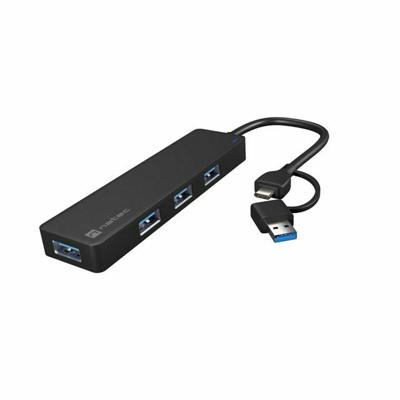 USB-HUB Natec NHU-2023 Zwart