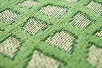 Louis de Poortere - Rond vloerkleed Trammel Structures 9249 Alta Green - 240 rond - thumbnail