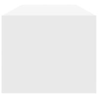 Tv-meubelen 2 st 100x31x25,5 cm bewerkt hout wit - thumbnail