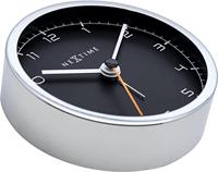 NeXtime NE-5194ZW Wekker 9 X 9 X 7.5 Cm, Metaal, Zwart, &apos;Company Alarm&apos; - thumbnail