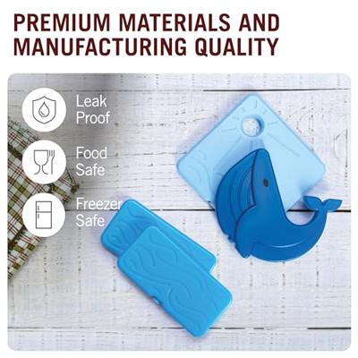 Monkey Business Koelelementen Terug naar Cool set van 4 - Walvis Monkey Business Koelelementen Terug naar Cool set van 4 - Walvis