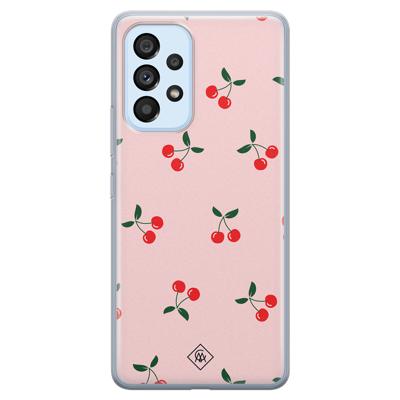 Samsung Galaxy A33 siliconen hoesje - Kersjes