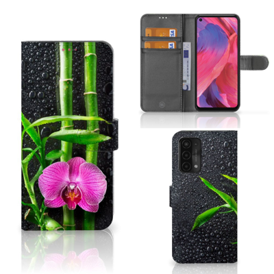 OPPO A54 5G | A74 5G | A93 5G Hoesje Orchidee OPPO A54 5G | A74 5G | A93 5G Hoesje Orchidee