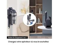 SAMSUNG Jet 75E Complete VS20B75CR5 - Draadloze bezemstofzuiger - Vermogen 200 AW - Autonomie 60 min - Wandstation - 3 borstels - thumbnail