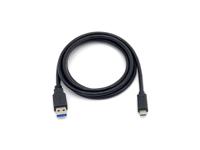 Equip 128344 USB-kabel 2 m USB 3.2 Gen 1 (3.1 Gen 1) USB A USB C Zwart - thumbnail