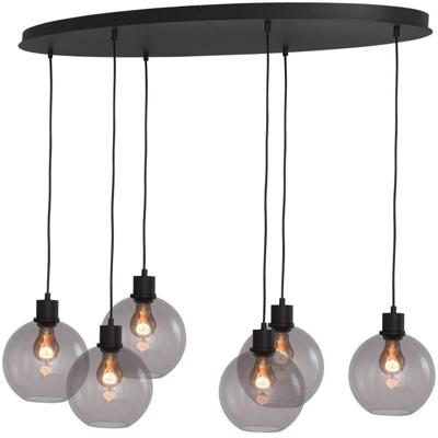 Masterlight Hanglamp ovaalLazise Oval 6x Ø 20cm goud - 2644-05-05-130-50620