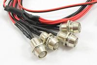 Fastrax Verlichting set met aluminium houders & 4 LEDs - Wit - thumbnail